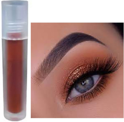 Luipui latest orange shimmer eye shadow pack of 1 7 ml(orange)