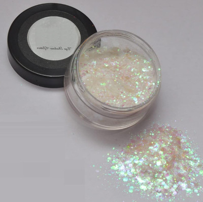 MYEONG White Eye Glitter Shimmer Mineral Eyeshadow 2 g(White)