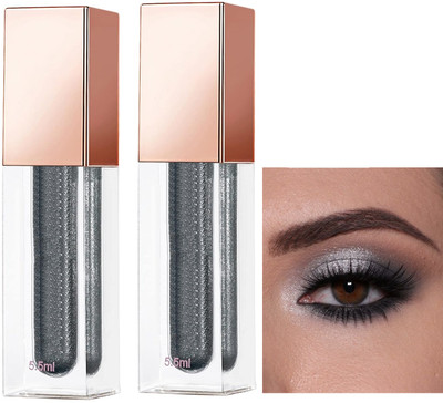 ADJD Comob Shimmer Glitter Liquid Eyeshadow 11 ml(MIDNIGHT BLACK)