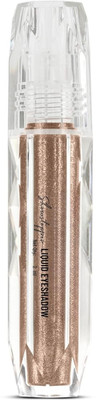 Yuency Waterproof Liquid Eye shadow Quick-drying Glitter Shimmer 2 ml(Oxidised Silver)