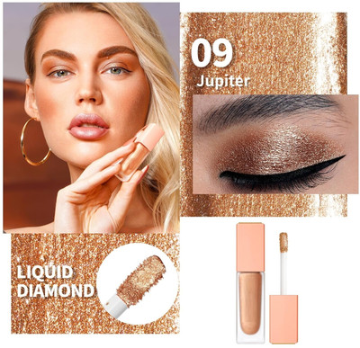 USBK Insta Dry, Long Wearing Eyeshadow|Highly Pigmented Eyeshadow 4 g(GOLD)