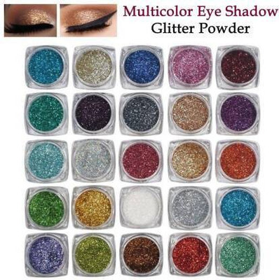 Elecsera Multicolor Eyeshadow Glitter Powder 200 g(multicolor)