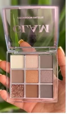 THTC Best Matte & Glitter Eyeshadow Palette 13.5 g(MULTICOLOR)