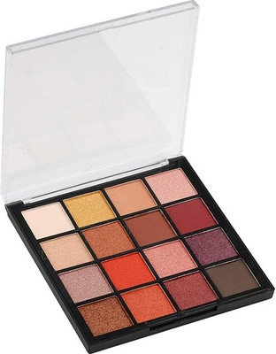 YELGO 16 Color Eyeshadow Palette - Shimmer & Matte Shades for Pretty All Day Eyes 16 g(Multicolor)