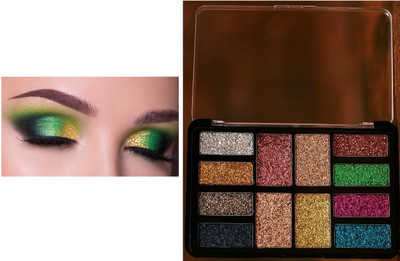 nn new eyeshadow palette 12 color new shade pack of 1 18 g(MULTI COLOR)