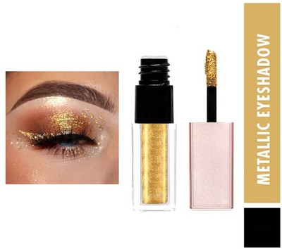 BLUEMERMAID Perfect Highly Pigmented Eye shadow With Radiant Shimmer Finish 4 g(GOLD)