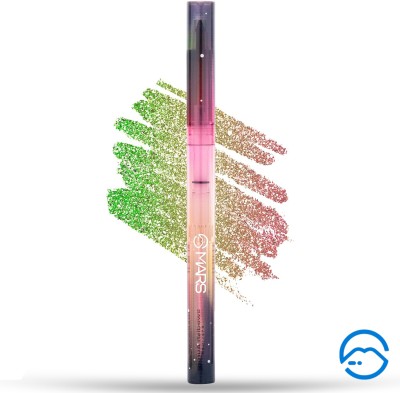 MARS Eyeshadow Pencil In A Northern Lights, Dazzling Glitter Eyeliner, Versatile Look 0.35 g(01-SWEDISH AURORA)