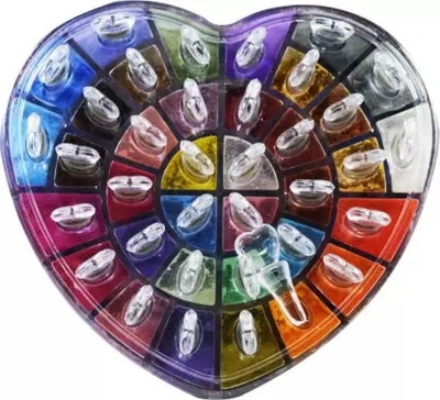 Arcanuy Professional Heart Shape Eyeshadow Shiner Palette 30 g(multi color)