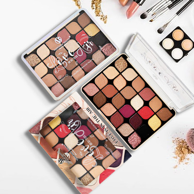 adbeni 24 Color Eyeshadow Palette, Highly Pigmented, Matte & Shimmer Shades 24 g(Multicolor)