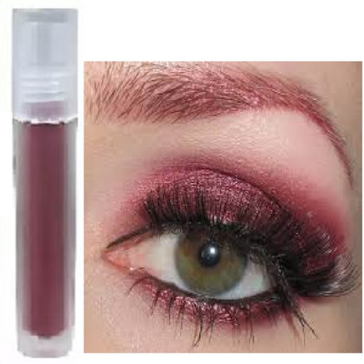 Luipui best waterproof maroon eye shadow pack of 1 7 ml(MAROON)
