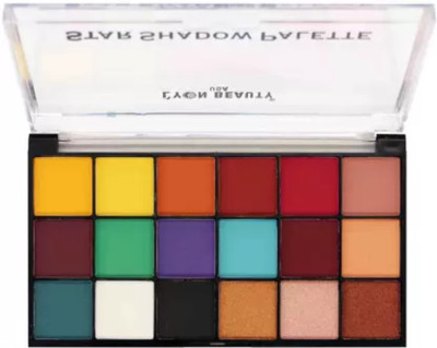L'YON BEAUTY USA 18 Colors Star Shadow Eyeshadow Palette 18 g(Shade 01)