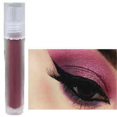 Luipui trending maroon eye shadow waterproof and trending pack of 1 7 ml(MAROON)