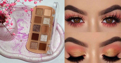 GABBU Eyeshadow Palette,Highly Blendable Shades, Matte and Sheen Colours 15.5 g(multi)