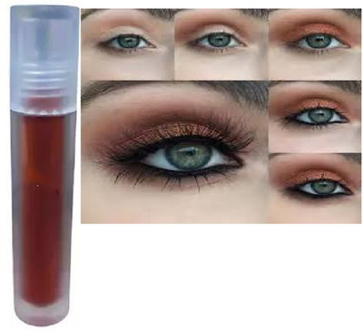 Luipui best copper color liquid eyeshadow makeup 7 ml(copper)