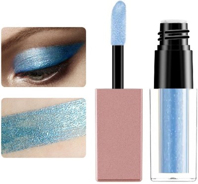 BLUEMERMAID Liquid Eyeshadow Glitter Diamond Eye Shadow Shiny Eyes 4 ml(Sky Blue)