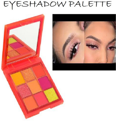Luipui WATERPROOF EYESHADOW PALETTE MAKEUP PACK OF 1 9 g(MULTICOLOR)