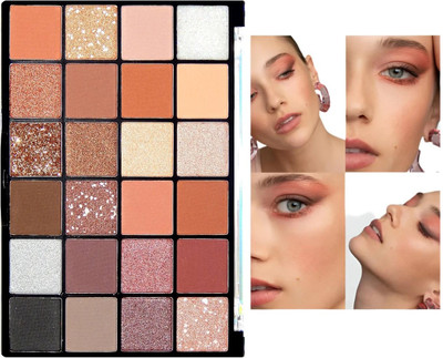 Neycare Eyeshadow Palette 24 Colors Mattes And Shimmers High Pigmented Color Palette 36 g(multi color)