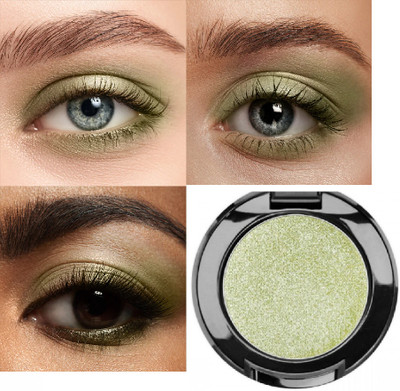 ADJD 5D Wet Eyeshadow for Shimmer, Highly Pigmented Makeup Green 5 g(Green)
