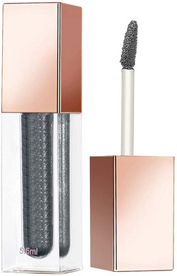 Latixmat Metallic Liquid Glitter Eyeshadow Waterproof & Highly Pigmented 5.5 ml(Metallic Grey)