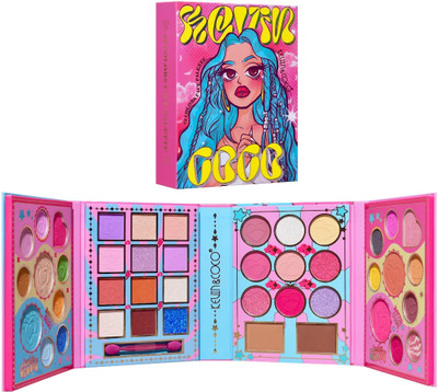 NOWGLAM KEVIN&COCO 43 COLOR FACE PALLETE | ALL IN ONE MAKEUP KIT 10 g(multi)
