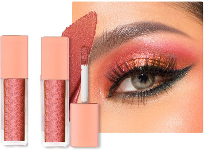 tanvi27 Non-Transfer Glitter Liquid red Eyeshadow 8 g(red)