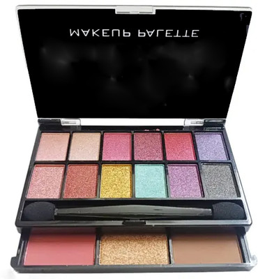 AFARAXIA MultiPurpose Makeup Kit Use As Eyeshadow, Highlighter, Contour & Blush For Women 22 g(Multicolor)