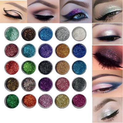 SEUNG Highly Pigmented Multicolor Eye shadow Fine Cosmetics Glitter Powder Makeup(MULTICOLOR)