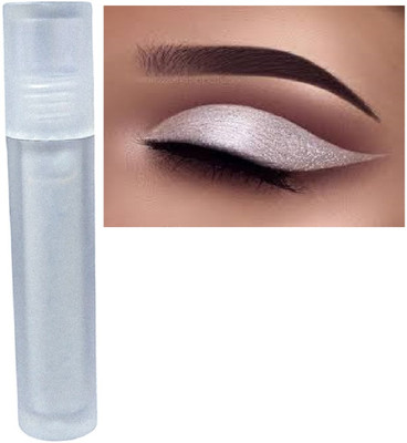 Luipui WATERPRROOF WHITE COLOR LIQUID EYESHADOW MAKEUP 7 ml(WHITE)