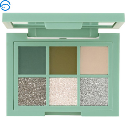 MARS Blooming Matte & Shimmer Eyeshadow Palette | Highly Pigmented 4.8 g(01-PLUSH)