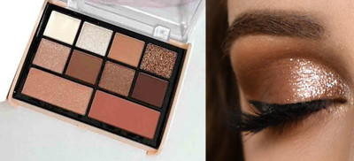 Emijun matte and shimmer combo eyeshadow combo palette shade 01 12 g(multicolor)