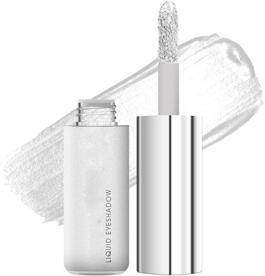 ADJD Metallic Liquid Eyeshadow Highly Pigmented & Long Lasting Eyeshadow 7 g(SILVER)