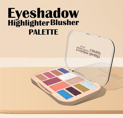 YAWI best All Colors Glitter Eye Shadow Makeup 16.5 g(Multi Shade)