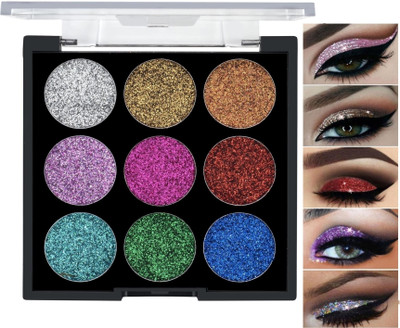 DARYUE Glitter Shimmery Sparkle Glittery Eyeshadow 7.65 g(MULTICOLOR)
