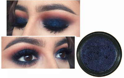 tanvi27 Highly Pigmented Blue 5D Glitter Mini Wet Eyeshadow 5 g(Metallic Blue)