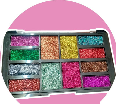 Emijun glitter highly sparkle Bridal series eyeshadow palette 18 g(Multi color)