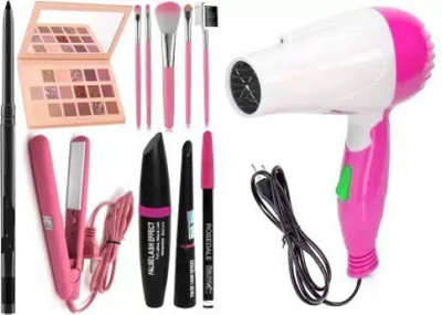 glamblush EYE MAKEUP COMBO + HAIR COMBO 18 g(MULTICOLORED)