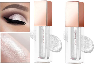 ADJD Water Proof Smudge Proof Shimmer Glitter Liquid Eyeshadow 11 ml(MOON GLOW)