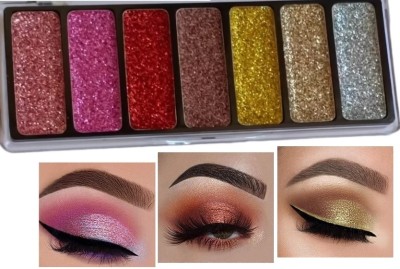 CATERINACHIARA 7 Glitter Shades Eyeshadow Palette 11.26 g(multicolor)