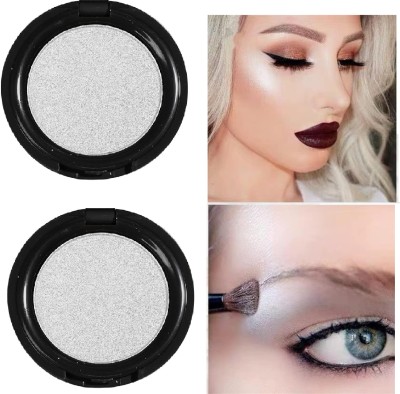 ADJD Combo Shimmery Finish Exposed 5D Eyeshadow Highly Pigmented White 10 g(White)