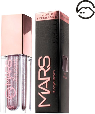 MARS Metallic Liquid Glitter Eyeshadow | Waterproof & Highly Pigmented | Smooth Glide 5.5 ml(12 STARRY NIGHTS)