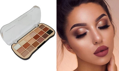 HUZURLU Eyeshadow|Matte|Shimmer|Long Lasting Eye Shadow 15.5 g(multi)