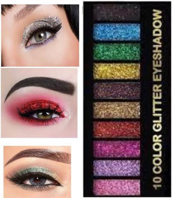 Luipui BEST GLITTER EYESHADOW PALETTE MAKEUP 12 g(GLITTER)