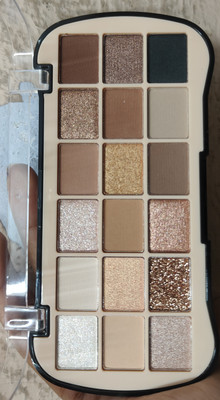 ADJD 18 Colors Eyeshadow matte & Shimmer Palette 15.5 g(MULTI COLOR)