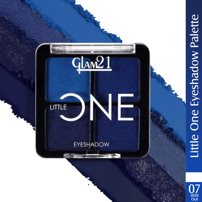 Glam21 Cosmetics Little One Eyeshadow Palette Ultra Pigmented Longlasting Eye Make Up,Pocket Size 3.5 g(WILD OUT)