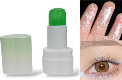 GULGLOW99 JELLY KOREAN GLITTER BASE EYESHADOW LONG LASTING 4 g(GREEN)