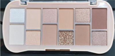WOONGMI Pigmented Shades in Matte & Shine |Long-Lasting Eyeshadow Palette 15.5 g(Multicolor)