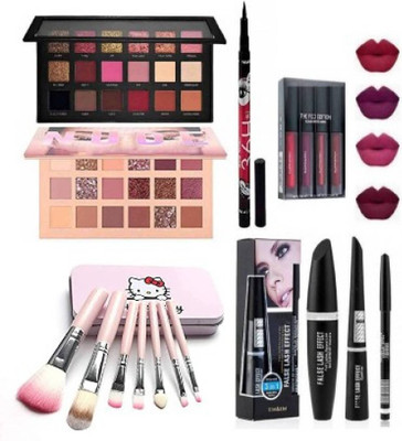 glamblush EYESHADOW + FACE MAKEUP COMBO PACK 36 g(MULTICOLORED)