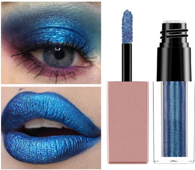 SEUNG Eye Make-up Sparkling and Shin Metallic Glitter & Glow Liquid Eyeshadow 4 g(BLUE)