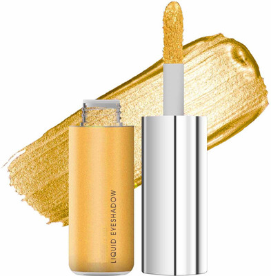 GULGLOW99 Liquid Glitter Eyeshadow Shimmer & Blendable Eye Make-up 7 ml(GOLD)