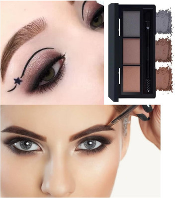 NADJA EYE SHADOW AND EYE BROW MAKEUP KIT PRESSED POWDER 7.2 g(MULTI COLOR)